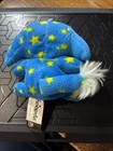 Mcdonald s Neopets Starry Kacheek Plush Blue Stars Stuffed Happy Meal Toy 2005