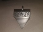 Lisa Jenks Dreidel Sterling Silver Plated Zinc Nib Vtg Yr 05 Made For Orgins