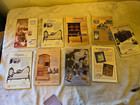 Dollhouse Miniatures Vintage Nutshell News Magazine Lot Of 9 From  1992