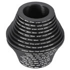 18pcs Camera Lens Filter Adapter Kit 9pcs Step Up Ring   9pcs Step Down Set E4k1