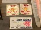 Jackson 5 Michael Jackson Singer 1974 Tour Lot W  Backstage Passes   Tickets