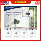 Railing Glass To Glass Clamp  Black Stainless Steel 304 Bracket For Glass Bal   