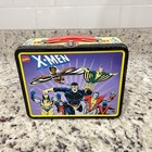 Vintage 1998 Marvel X-men Metal Lunch Box Rare Violet Background Wolverine Storm