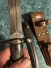 Original Vintage Swedish M1898 Mauser Bayonet And Scabbard With Frog