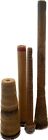 Vintage Antique Wood Spool Lot Textile Mill Bobbins Primitive Industrial Sewing