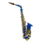 Blue Eb Alto Sax Complete Set - Beginner Package W accessories