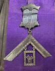 1930s Sterling Silver Masonic  worshipful Master  Medal With Certificates Ioof