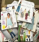 Box Of Over 50 Vintage Sewing Patterns - Womens  Mens  Children  Babies  Crafts 