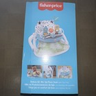 Fisher-price Sit-me-up Floor Seat W  Tray Toys Washable Seat Pad - Snow Leopard