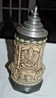 King  King-werk Lidded Beer Stein  Germany  Deutschland  Embossed Images  Cities