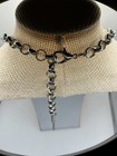 Paparazzi Hypnotized Silver Necklace Earring Set Blockbuster Clear Rhinestone