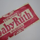 Vintage Curtiss Baby Ruth Buddies Rare Candy Wrapper 1-cent 2 5  X 5  Folded