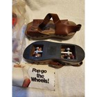 Vintage Omnia c Pop Out Convertible Sandals Skates Italy Yellow Us 6-36-3 Rare