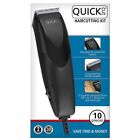 Wahl Quick Cut Men Shaver Haircutting Trimmer Hair Beard Clippers Kit  10 Pieces