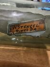 Antique Vintage Ship In A Bottle W pontil Dated 1908 G w  Stengel Pittsburgh Pa