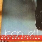 Joan Jett Bad Reputation Album Promo Poster Vintage 1981 Boardwalk Records 23x35