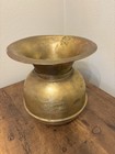 Vintage Union Pacific Railroad Brass Spittoon