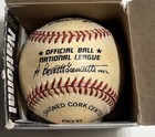 Willie Mays Signed Auto Official National League Baseball Ball Blurred No Coa