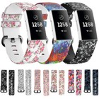 For Fitbit Charge 4 3 Gen Watch Strap Replacement Silicone Sport Wrist Band