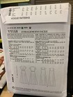 New Vogue Sewing Pattern 9168 V9168 Vogue Designer Dress Belt Slip Sz 6-14 Uc