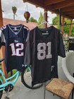 Tom Brady Authentic Signed Jersey  And Raiders Tim Brown Jersey