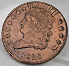 1828 Classic Head Half Cent C-2  12 Stars Good Condition Rare Error Coin   89-6