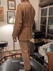 Vintage 1970s Tan Corduroy Leisure Suit In Very Good Condition