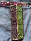 Kaleidoscope Purple Stained Slag Glass-in Original Box