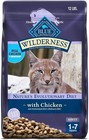 Blue Buffalo Wilderness Adult Grain Free Chicken Cat Food 12 Lb Bag  2 Pack