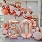 16  Foil Number Balloons Letter Air Cheap Birthday Age Party Wedding Anniversary