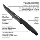 Granitestone Nutriblade 6 Piece Steak Knife Set - Stainless Steel  Nonstick Chef