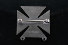 Sterling Silver Cross Pattee Brooch 925 Vintage 3843
