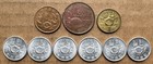 9 Coins South Korea 1959-1969 10 50 Hwan 1 Won Turtle Ship Km 1 2 4 4a Vintage