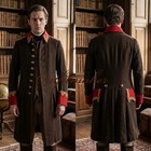 18th Century Brown Wool Frock Coat Colonial Revolutionary War Reenactment Coat