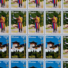 Bhutan Architecture Mnh - 224 Stamps 112 Sets Full Sheet Sc  2240 -
