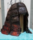 Japan Antique Edo Katabira Kabuto Folding Armor Katana Samurai Yoroi