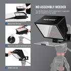 Neewer X12bd 12  Teleprompter For Ipad dslr  Remote   App Control
