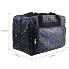 Black Sewing Machine Carrying Case universal Canvas Carry Tote Bag portable P   