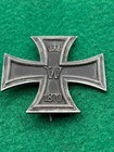 German 1870 Iron Cross 1st Class Magnetic 3-piece By J  Wagner   Sohn Rare 