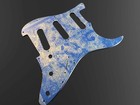 Us Fender Stratocaster Sss Guitar Strat Pickguard Custom Artwork Lacquer 