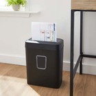 Credit Card Shredder With 3 7 Gallon Bin  Black  Home   Office Use