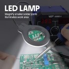 938bd-ii Digital Soldering Station Iron Kit Hot Air Gun Heat Rework Smd Welding