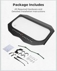Kemimoto X3 Glass Windshield With Sliding Vents Compatible With Can-am X3  New