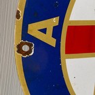 Alfa Romeo Enamel Sign -    30cm  11 8   - Small Advertising Porcelain Decoration