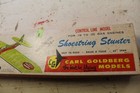 Carl Goldberg   shoestring Stunter  Vintage Balsa  Controline Plane Kit  42 