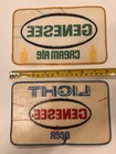 Genesee Beer Vintage 8 X 5 Uniform Back Patch Set