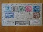 1925 Belgian Congo Inauguration Roi Albert Air Mail Flight Bukama antwerp Cover