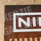 Nine Inch Nails Soundgarden With Death Grips 2014 Tour Record Store Promo Poster