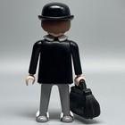 Playmobil Victorian Male Adult Figure Nobleman Mansion Kiosk Scene 5350 Vintage
