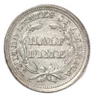 1854 Liberty Seated Silver Half Dime H10c